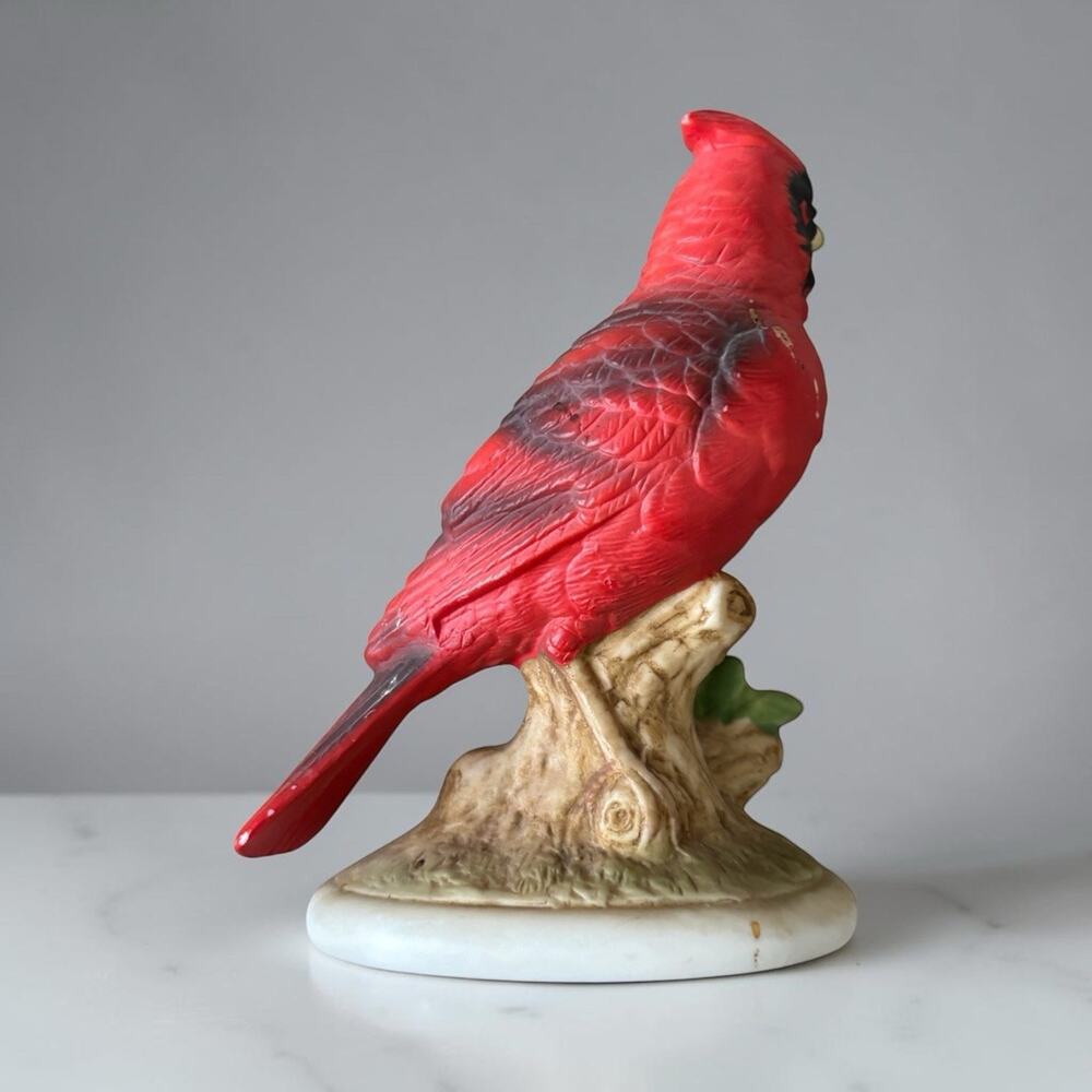 Vtg Lefton China Handpainted Cardinal/ # KW6609 - Picture 2 of 4